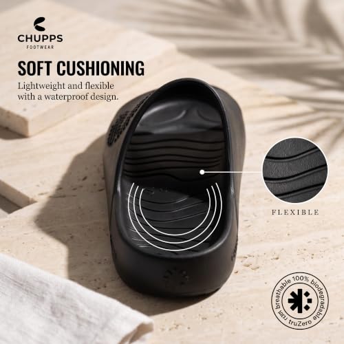 Image of CHUPPS Chupster Men's Orthopedic Slippers | Soft Cushioned Footbed | Lightweight Flip Flops | Anti-Skid Sole | Comfortable Daily Wear Chappals