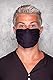 Manicare Wiederverwendbare Soft Comfort Maske, Small/Medium, Schwarz, 0,021 kg