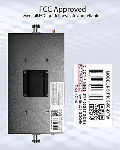 Zorida Cell Phone Signal Booster For Home And Office, Boosts All Us Carriers 5G 4G Lte Signal Up To 4,000 Sq Ft For Verizon At&T T-Mobile Etc, Cell Phone Booster With Lcd & App Fcc Approved #TOP7