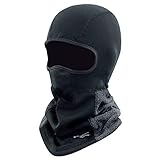 おたふく手袋 冬用フルフェイスウォーマー [発熱 防風 保温 フルフェイスタイプ メンズ] JW-126 ブラックｘグレー フリー