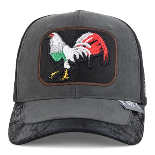Image of Trendy Apparel Shop Animal Design Square Embroidered Snapback Trucker Cap