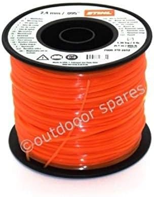 Stihl Mahfaden Quadradisch 2 4 Mm X 253 M Amazon De Garten