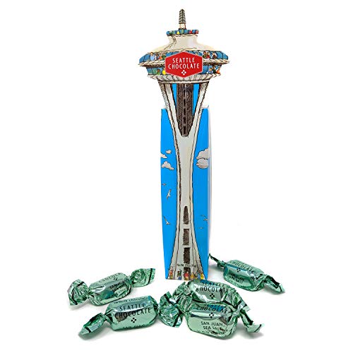 Seattle Chocolate, San Juan Sea Salt Truffle Bag, 5 Ounce