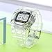 PASOY Women Outdoor Sports Swim Watches Digital Multi-Function Alarm Stopwatch Countdown Backlight Girls Waterproof Watch White