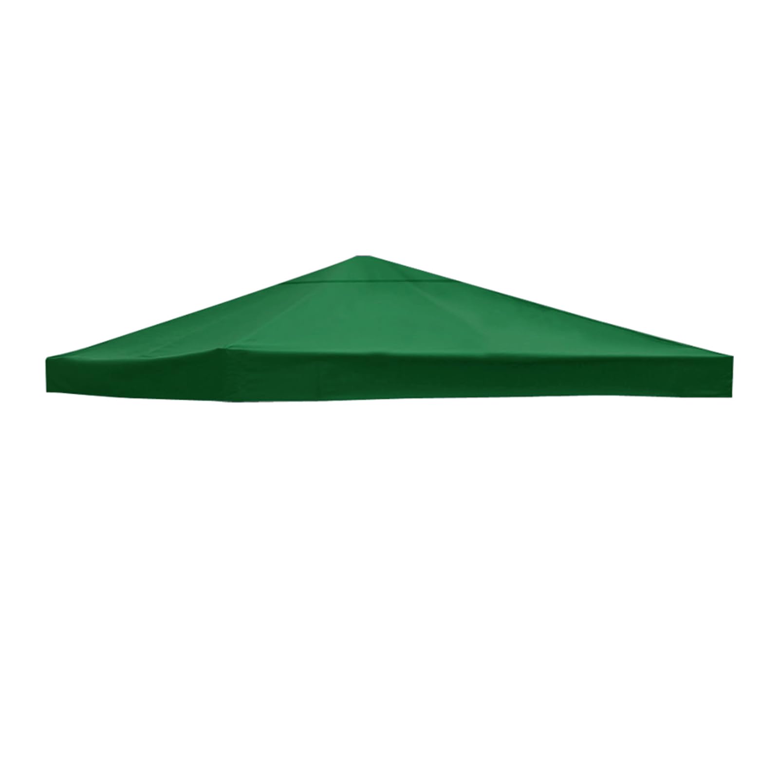 Green Bay 1-Tier Replacement Top Fabric for 3x3m Gazebo Pavilion Roof Canopy Green