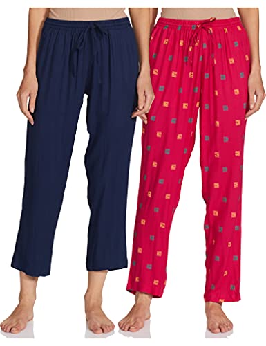 Image of Indigo Women Rayon Regular Pajama