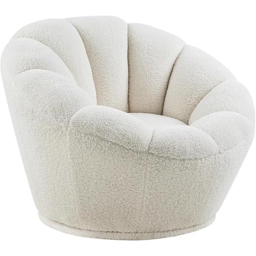 Meridian Furniture Dream Collection Modern | Contemporary Faux Sheepskin Fur