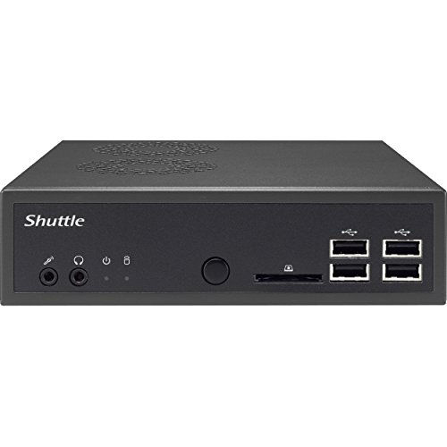 Shuttle XPC Slim DS81 Mini Barebone PC Intel H81 LGA 1150 Haswell Heatpipe Cooling Module No CPU No Ram No HDD No OS