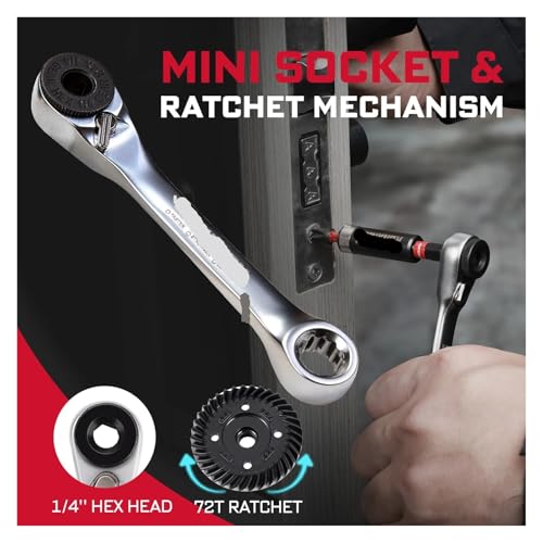 Set de herramientas combinado 38 piezas con estuche miniatura 5