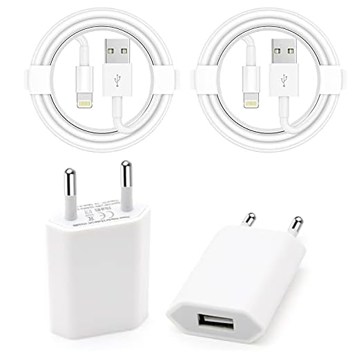 iPhone Chargeur et câble Lightning [3.3FT/2Pack] certifié Apple MFi USB Adaptateur de Prise Telephone Universel Compatible avec iPhone 12/SE/11/Xs/Max/XR/X/8/8 Plus/7/7 Plus/6/6S/6Plus/5S (Blanc)