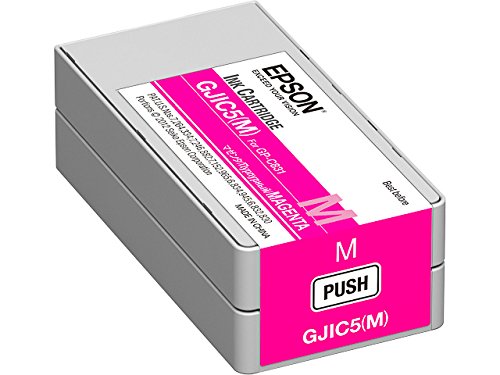 Cartouche Epson GJIC5 magenta C13S020565 pour éditer vos rapports