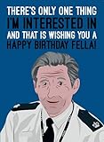 Line Of Duty Ted Hastings - Tarjeta de cumpleaños