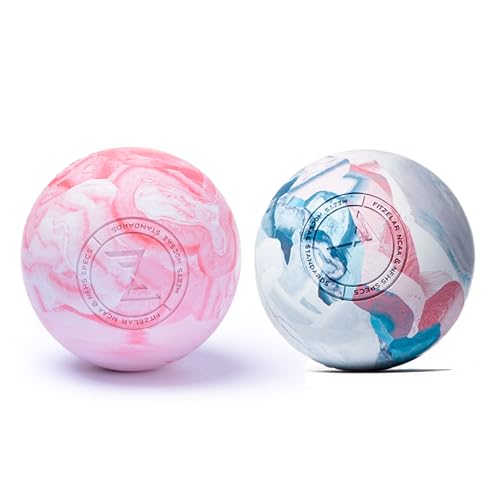 Image of FITZELAR 2PCS Massage Lacrosse Balls for Myofascial Release, Quality Certification, Massage Deep Tissue for Foot Back Shoulder Feet, Trigger Point Therapy, Relieving Muscle Pain (2 Pieces)