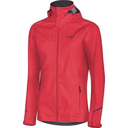 GORE Wear R3 Ladies Hooded Jacket GORE-TEX Active, L, Rot