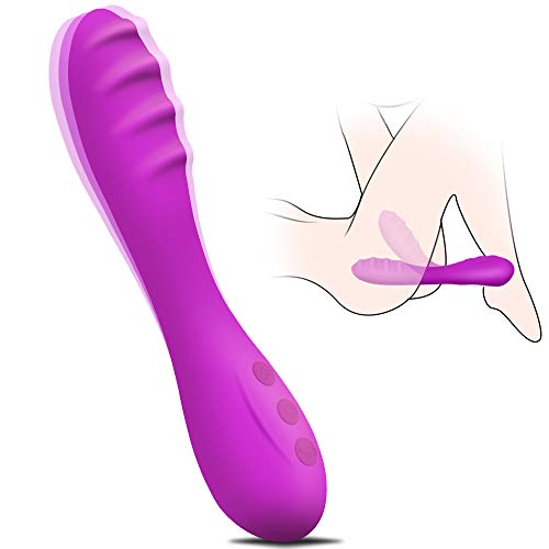 Mini G-spot Vibrator, Clitoral Stimulator with Heating Function Small G Spot Dildo Vibrator for Women Pleasure, Fondlove Personal Massager Waterproof Rechargeable Sex Toy