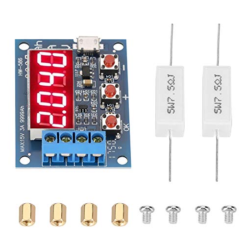 Mauk Compressore Auto 12V 4 In 1 – Gonfiatore Con Tester Batteria E Alternatore E Lampada LED