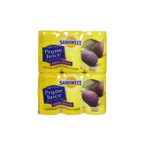 Sunsweet Juice Sunsweet Prune, 5.5-ounce Canisters (Pack of 24)