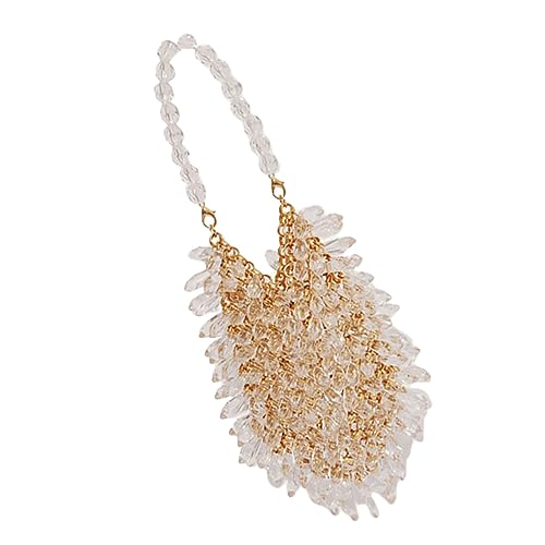 Sac à bandoulière perles femme sac à main pratique pour toutes sorties