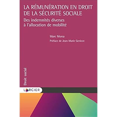 La r&eacute;mun&eacute;ration en droit de la s&eacute;curit&eacute; sociale