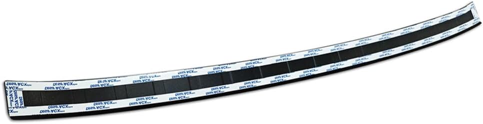 Avisa Matt Black Stainless Steel Rear Bumper Protector Compatible with Cupra Born 2021- 'Ribs'
