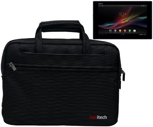 Navitech Black Laptop/Notebook/Ultrabook Case Cover Bag Compatible With Sony Xperia Tablet Z