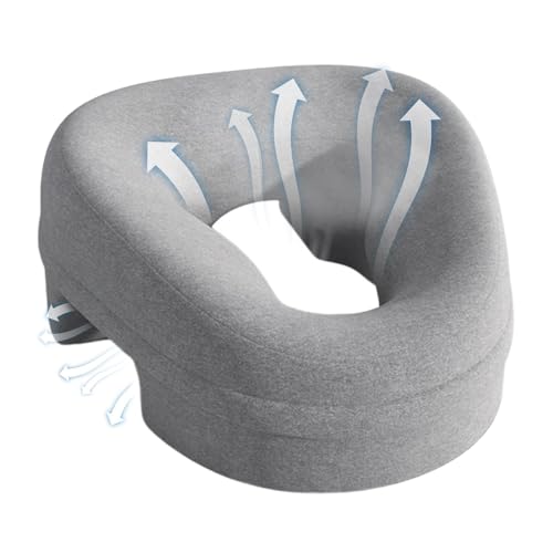 Oreiller Face Le Bas,Oreiller De Massage Face Le Bas, Appui-tête de Massage, Oreiller Face Le Bas, Appui-tête de Massage à Domicile pour équipement de récupération de Massage