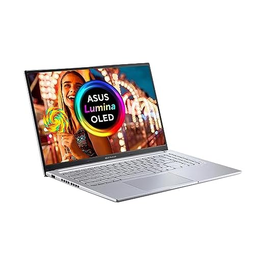 ASUS Laptop Vivobook 15 F1505ZA Full HD 400nits OLED Laptop (Intel i5-12500H, 16GB RAM, 512GB PCIe SSD, Backlit Keyboard, OLED Screen, Windows 11)