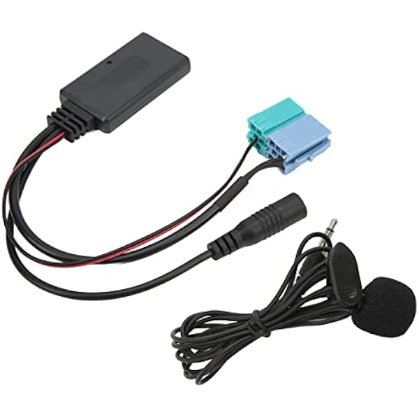 Автомобильный кабель Bluetooth AUX IN с 6- и 8-контактным разъемом, адаптер Bluetooth AUX IN, система громкой связи с микрофоном для Fiat Bravo, для магнитол с 2007 года