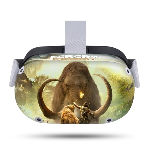 Head Case Designs Officially Licensed Far Cry Pack Shot Primal Key Art Vinyl Sticker Skin Decal Cover Compatible with Meta Quest 2