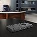 Zizo Bolt Series Compatible with iPhone Xs Max case Military Grade Drop Tested with Tempered Glass Screen Protector Holster Kickstand Gun Metal Gray