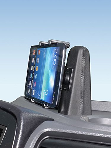 Kuda Camiones De Mesa Universal plana (gr. Pantallas) piel sintética NEGRO (15 cm Grande)