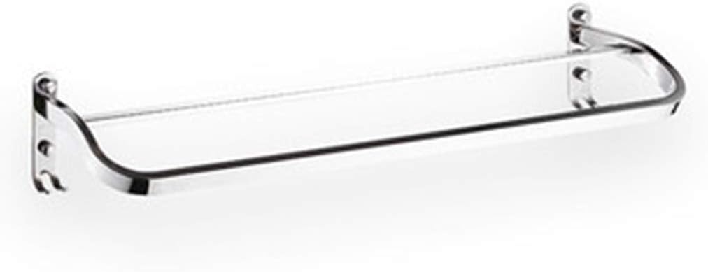 Wall-Mounted Towel Rack 304 Stainless Steel with Two Hooks Waterproof and Moisture-Proof Bathroom Simple Rack 60cm image 3