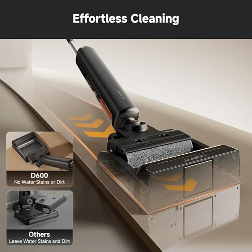 Image of uwant Wet Dry Vacuum Cleaner 180 Lay-Flat Vacuum Mop All in One with 100℃ Hot Water and Air Drying 23000Pa Suction Vacuum Cleaner with Self-Cleaning Anti Odor Triple Edge Electric Mop