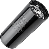 BlueStars Ultra Durable 189-227 uf/MFD 220-250 VAC Volts Round Start Capacitor 50/60 Hz AC Electric - Lot -1 - Exact Replacement of OEM Single Phase Motor Capacitors - Lifetime Up to 30.000 Hours