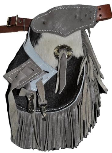 12 Month Kids Chinks/Leather Kids Chinks/Cowhide Kids Chinks/Black and White Cowhide Kids Chinks/Kids Chinks/R Bar K