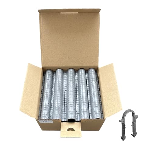 UPONOR Agrafeuse pour chauffage au sol, 1250 aiguilles 14-20 mm, tuyau de chauffage au sol, support de tuyau, aiguilles pour tuyau, clips – vue 2