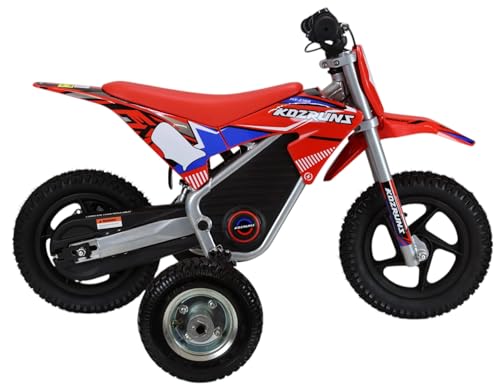 Image of Hardline Products USA Wheels for Tots Training Wheels for OLALA, KDZRUNS, TUIBOKA Electric Dirt Bike 200W, 250W & 350W