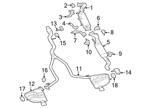Diesel Exhaust Fluid (DEF) Contamination - 2015 Jeep Grand Cherokee 3 Mopar 68160679AB Exhaust Manifold Gasket