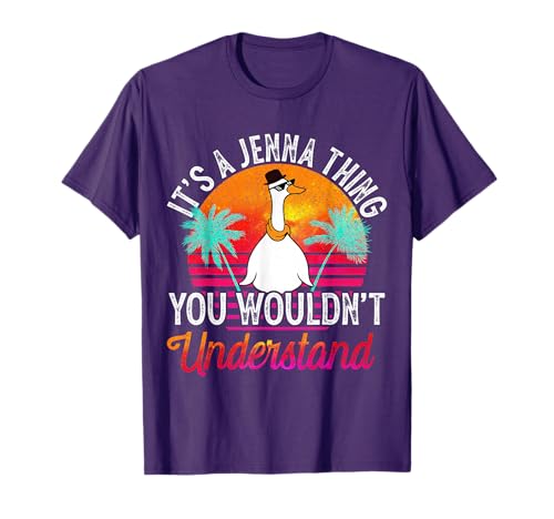 It's A Jenna Thing You Wouldn't Understand Funny Jenna Name T-Shirt