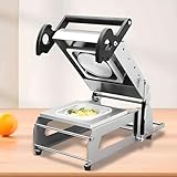 Thermoversiegelung Manuelle Tray Sealing Machine Food Trays, 260mm Folienbreite, 7-8 Dichtungen/Minute