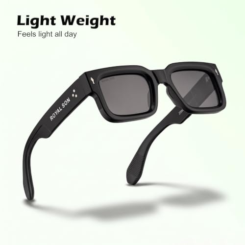 Image of ROYAL SON Men Aviator Polarization Sunglasses