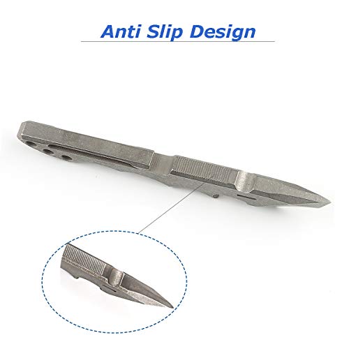 Pry Bar Titane EDC Outil Multifonction Ouvre-Boîte Décapsuleur Clip - 6