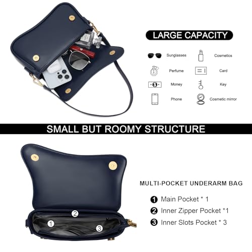 Image of KKXIU Shoulder Bag for Women Small Clutch Purses Cute Hobo Handbag Trendy Underarm Bag