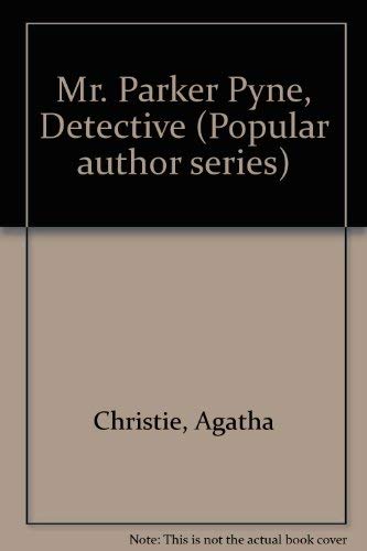 Mr. Parker Pyne, Detective (G. K. Hall's Agatha... [Large Print] 0816145636 Book Cover