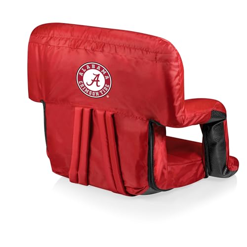 NCAA Alabama Crimson Tide Ventura Portable Reclining Seat, Red