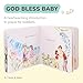 Tickle & Main Catholic Baptism Gift Set - 2-Pc White Presentation Box - Interactive Prayer Lamb & Baby’s First Prayer Book - Christening Gifts for Boys & Baby Girls Ages 2+