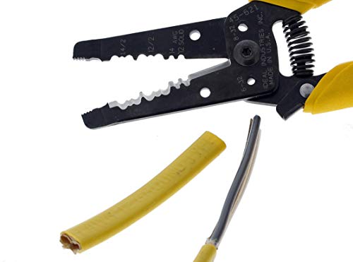Ideal Electrical 45-621 Reflex Super 12/2 & 14/2 NM Cable T Stripper - Dual NM Wire Stripper, Plier Nose, Slide Lock, Textured Grips by Ideal Industries - Image 9