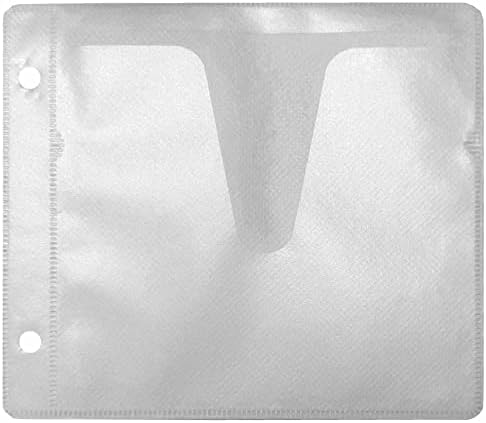 Mediaxpo CD/DVD/Blu-ray Double-Sided Plastic Refill Sleeve for Binders - Organize and Showcase Your Music Collection (Pack of 50) image 3