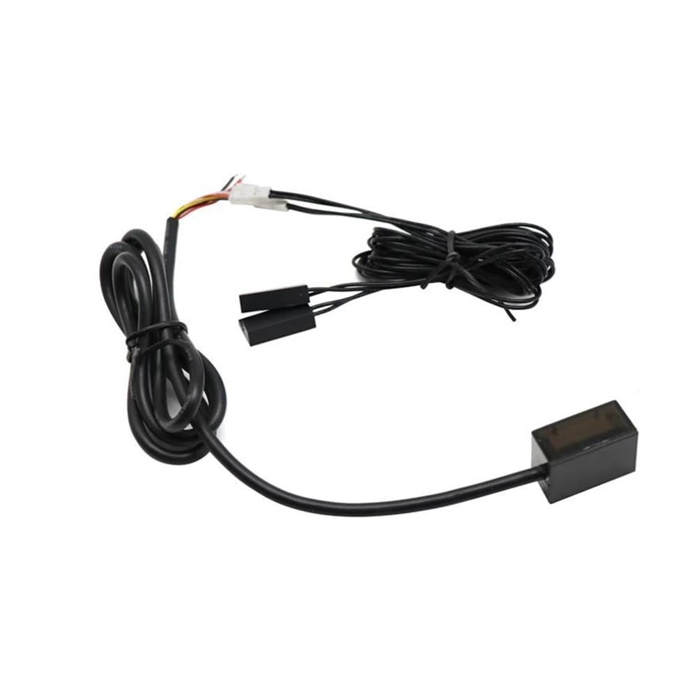 Indicador De Marchas Indicador De Marcha Digital Universal Para Motocicleta De 6 Velocidades Soporte Magnético Para Palanca De Cambios(Blue)