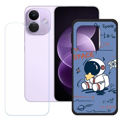 BMPNLSZ �K�p Redmi Note 17 Pro 5G�p+HD�����K���X�ɓK�����ėpTPU�P�[�X - WZ20 | �V���J�Q���P�[�X�o���p�[�ی�o�b�N�P�[�X-Redmi Note 17 Pro 5G�p�ɓK����9�d�x�X�N���C�u�h�~�X�N���[���v���e�N�^